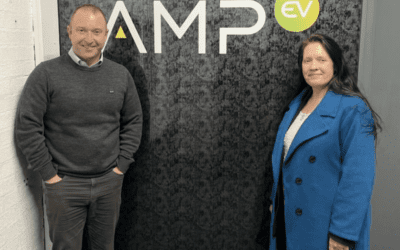 Miranda Barker OBE visits the NEW AmpEV office!