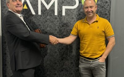 Steve Howard from Boost Lancashire signed off on AmpEV’s Scale & Growth Programme with MD – Alasdair Croft